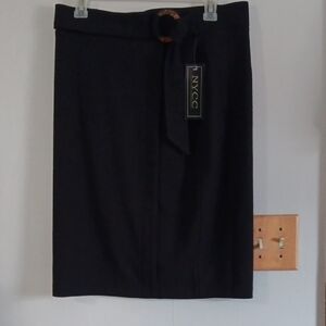 NYCC Women's Classic Black Pencil Skirt